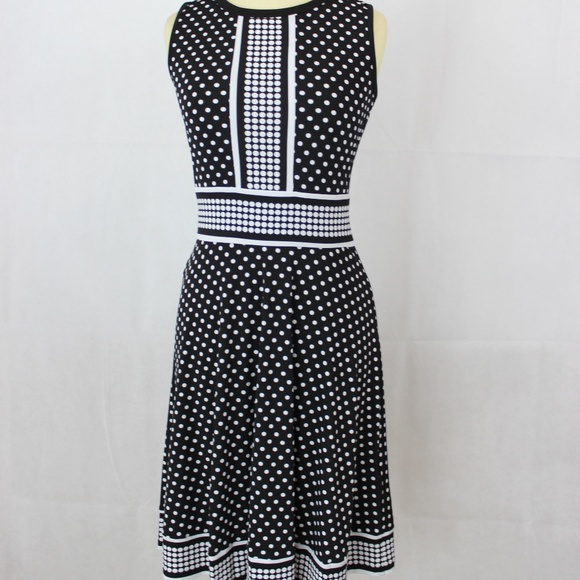 MICHAEL Michael Kors Dot-Print Shift Dress XS - Picture 6 of 6